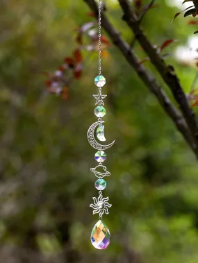 1pc Bird Repellent Crystal Pendant