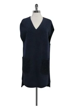 3.1 Phillip Lim - Navy Wool Blend Dress Sz M