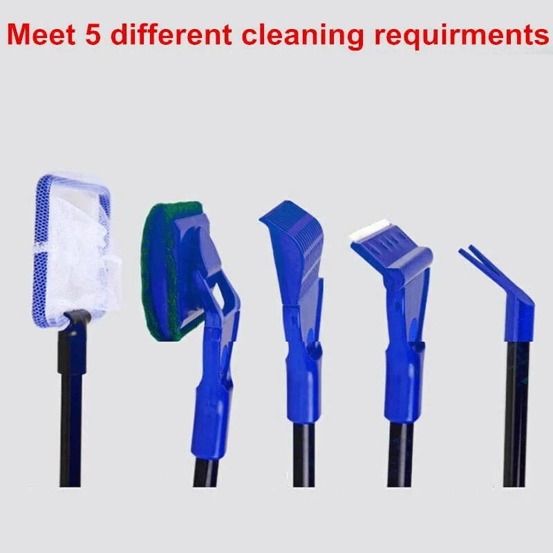 5-in-1 Aquarium Cleaning Tools Set