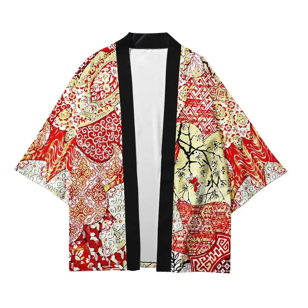 Aesthetic Flowers Japanese Style Kimono