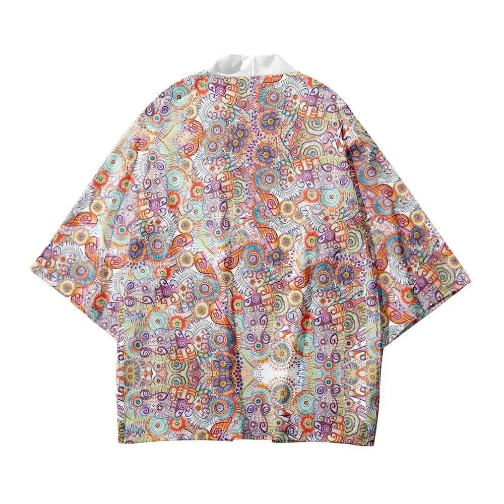 Aesthetic Flowers Japanese Style Kimono