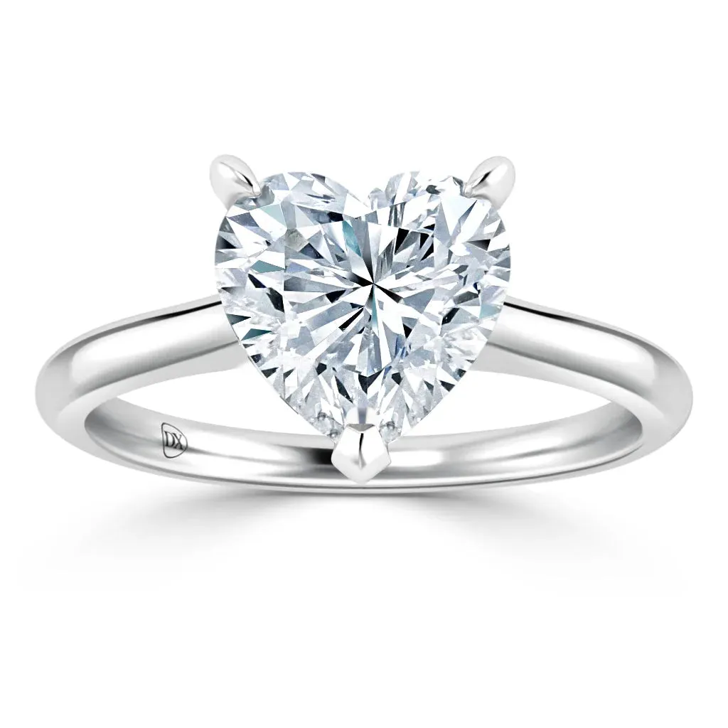 Alexandra - 18ct White Gold - Heart