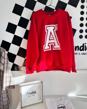 Andie The Label Red Jumper