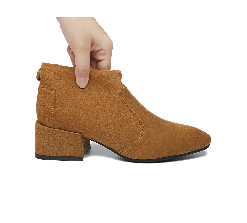 Ankle Sock Microsuede Boots Women Kenia