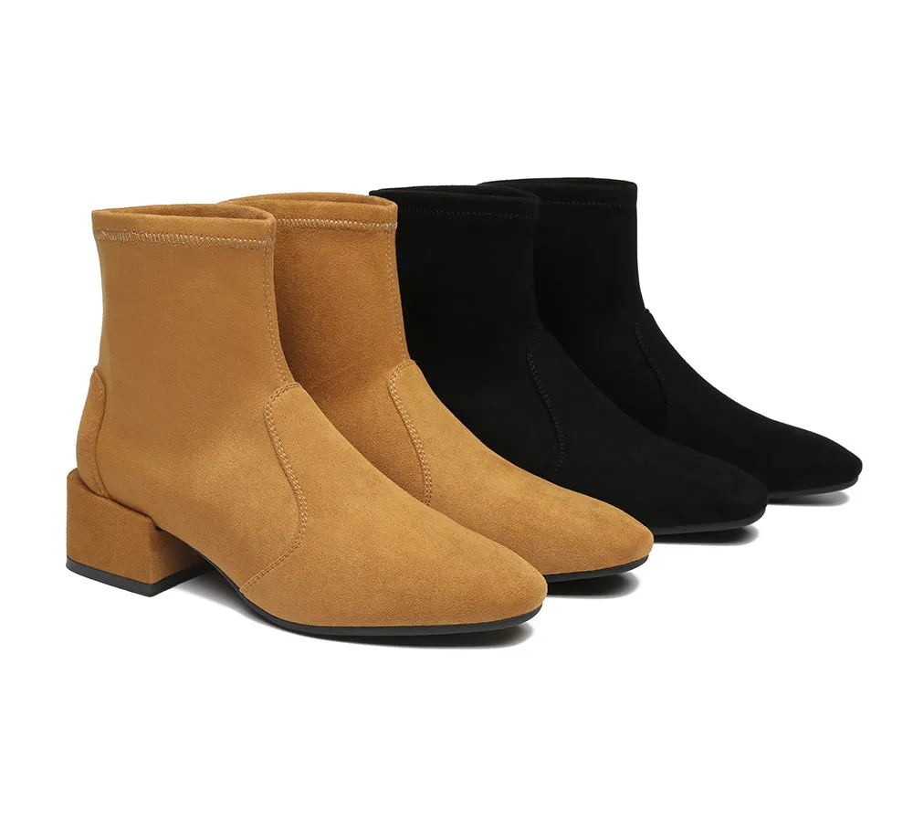 Ankle Sock Microsuede Boots Women Kenia