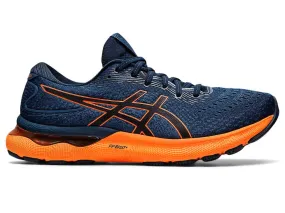 Asics Men's GEL-NIMBUS 24 - FRENCH BLUE/SHOCKING ORANGE