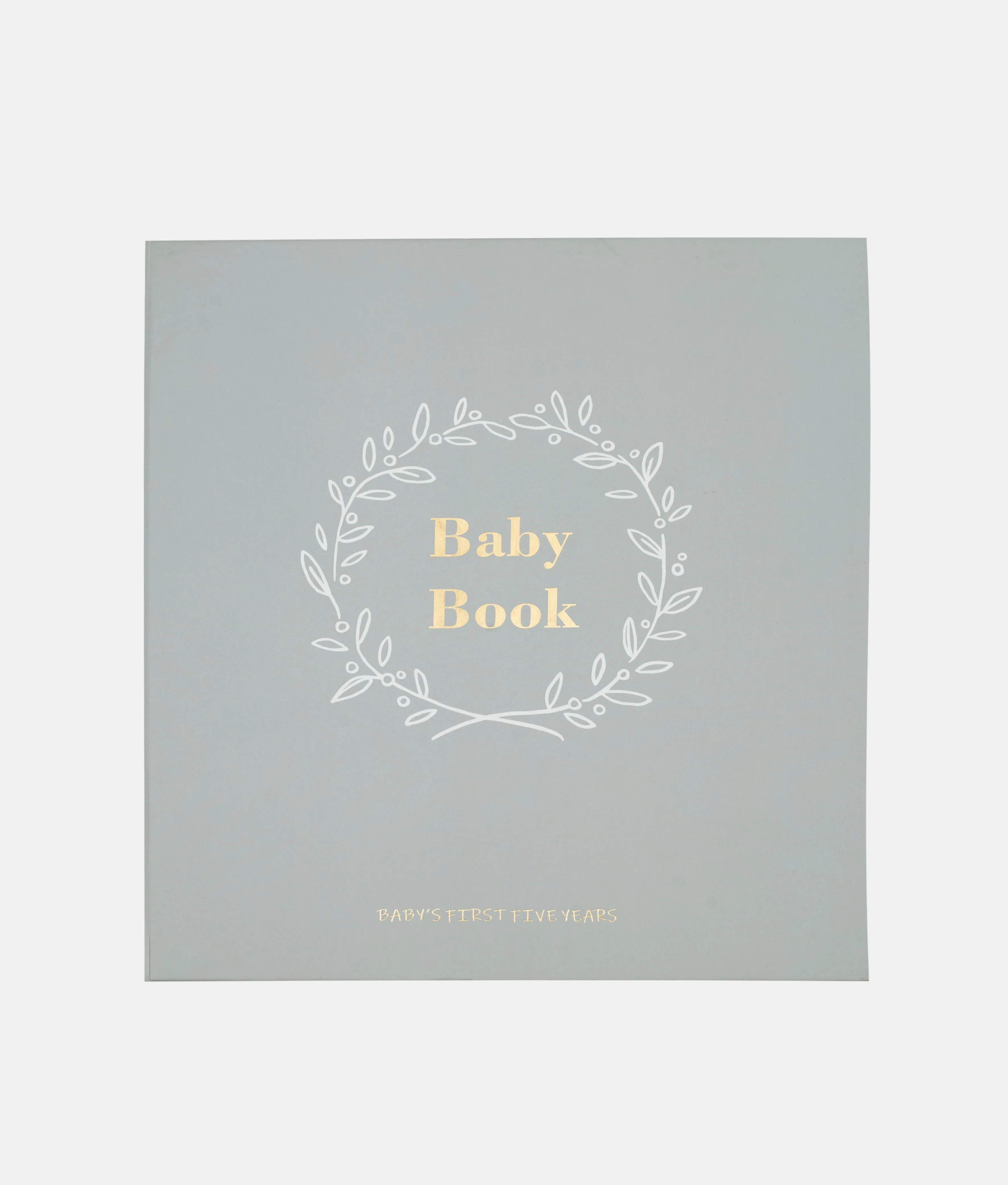 Baby Book of First Five Years - Grey