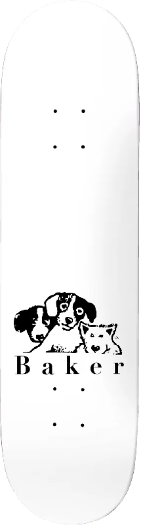 BAKER Jacopo Where My Dogs At 8.0 Skateboard Deck