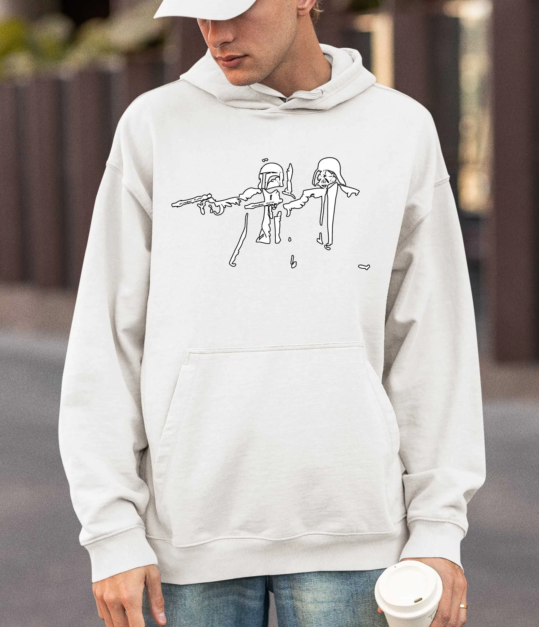 Banksy Hoodie - Star Wars