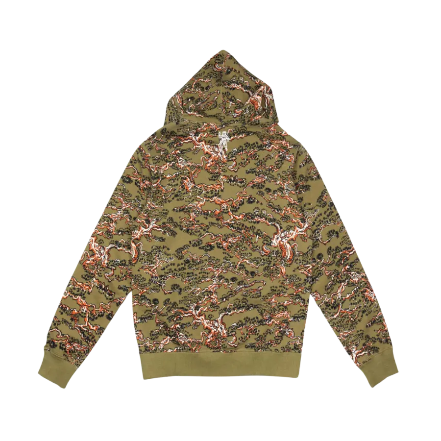 BBC Camo Arch Hoodie Olive