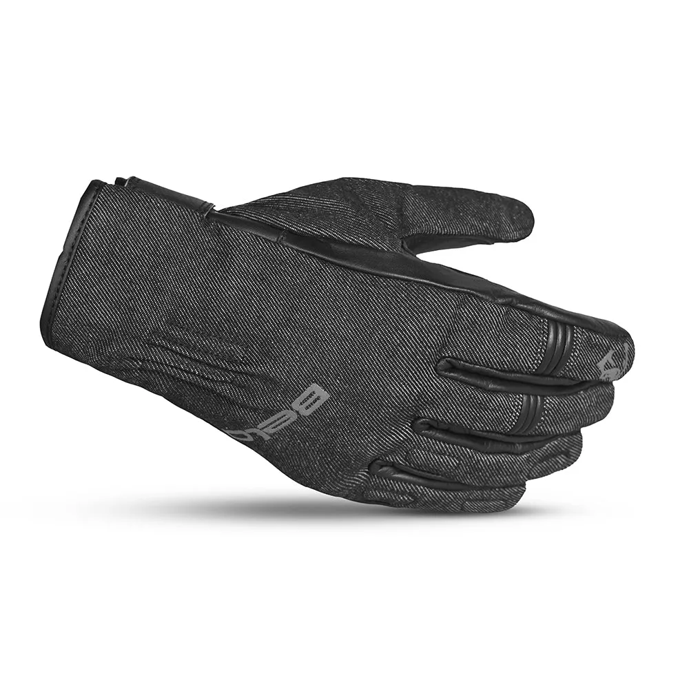 BELA Alberto Denim Best Moto Gloves Black