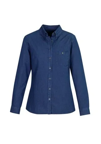 Biz Collection Womens Indie L/S Sleeve Shirt (S017LL)-Clearance