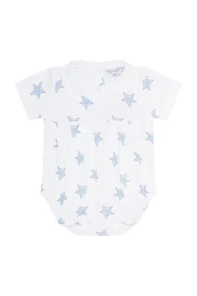 Blue Stars Print Bubble