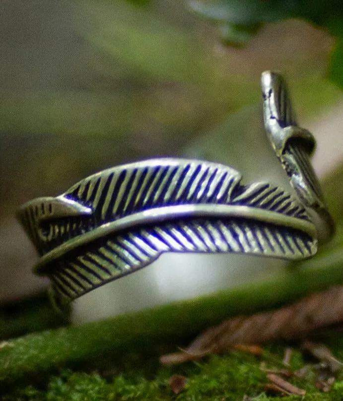 Bohemian Feather Ring - Wholesale