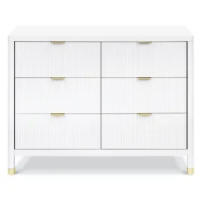 Brimsley Tambour 6-Drawer Assembled Dresser