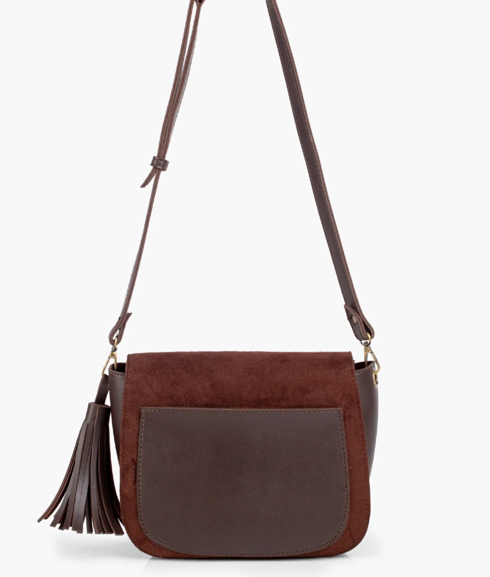 Brown valvet  Handbags For Girls 607