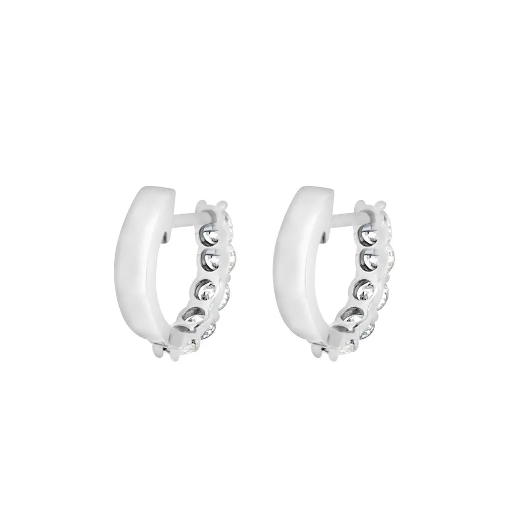 Clara by Martin Binder Diamond Hoop Earrings (1.00 ct. tw.)