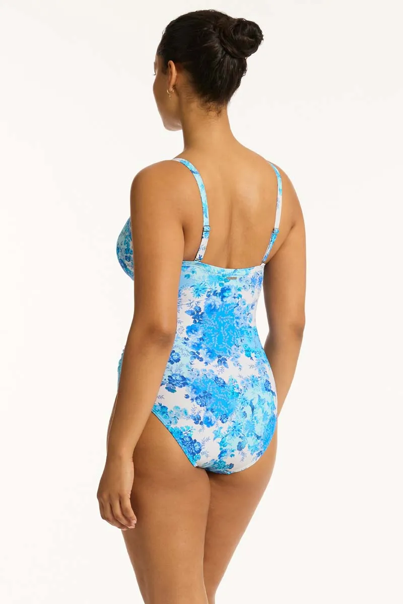 Daisyfield Tie Front DD/E One Piece