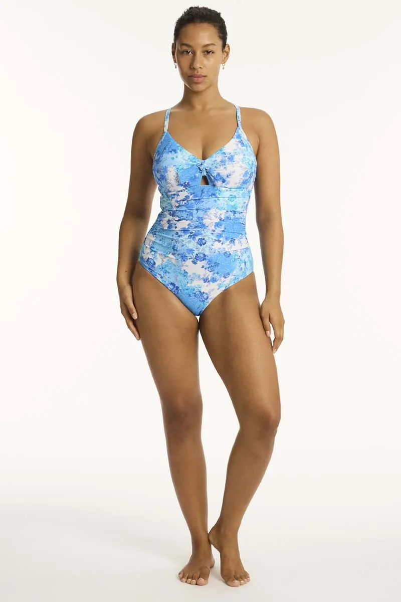 Daisyfield Tie Front DD/E One Piece