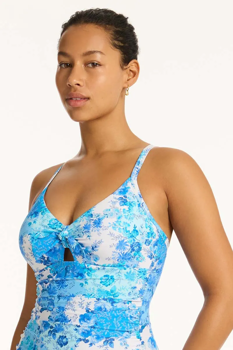 Daisyfield Tie Front DD/E One Piece