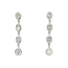 Diamond Drop Earrings