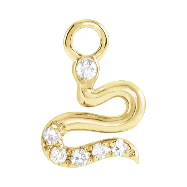 Diamond Snake Dangle