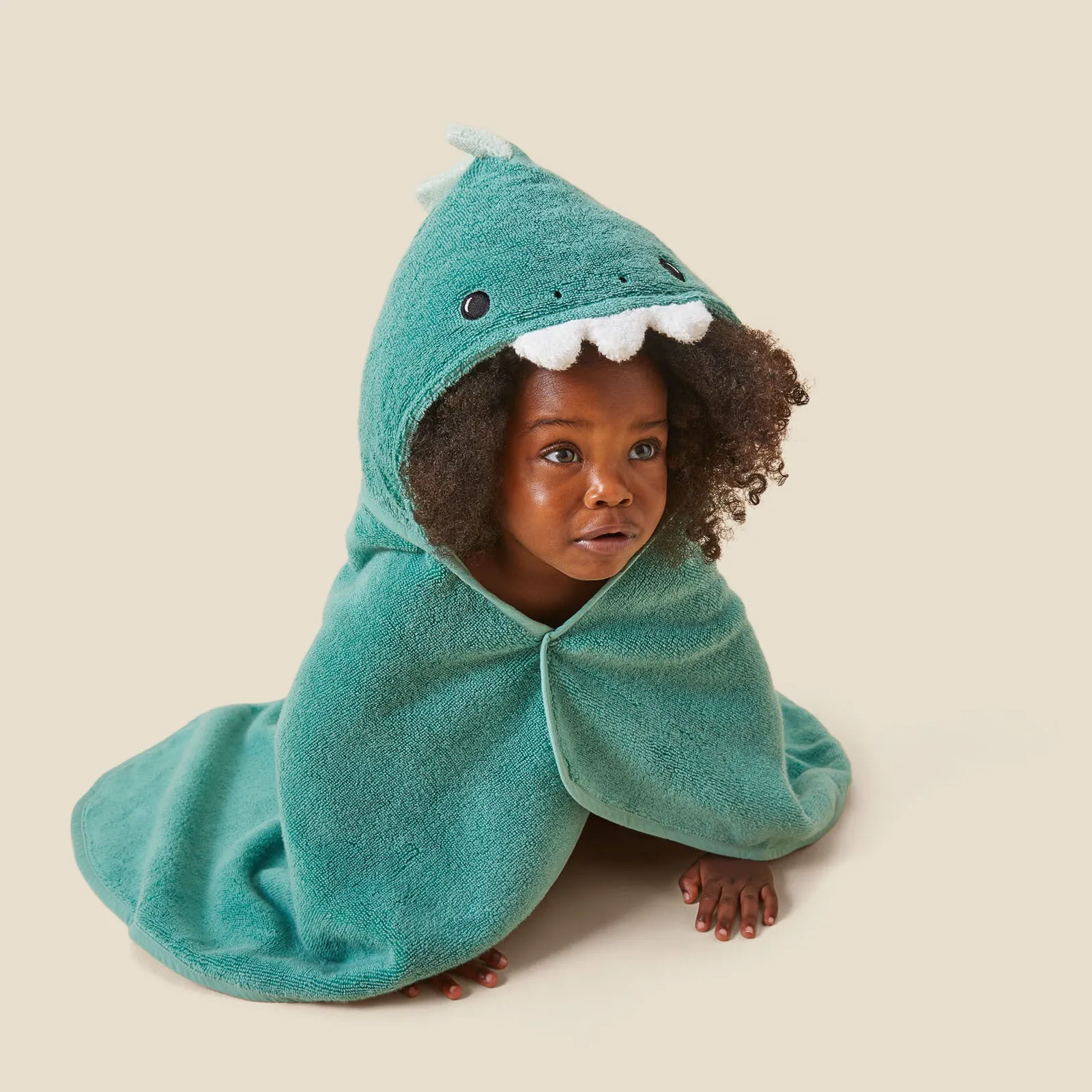 Dinosaur Baby & Kids Hooded Bath Towel