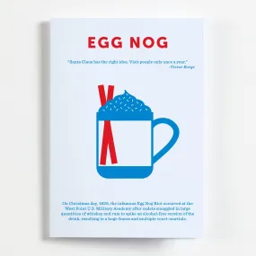 Egg Nog Greeting Card