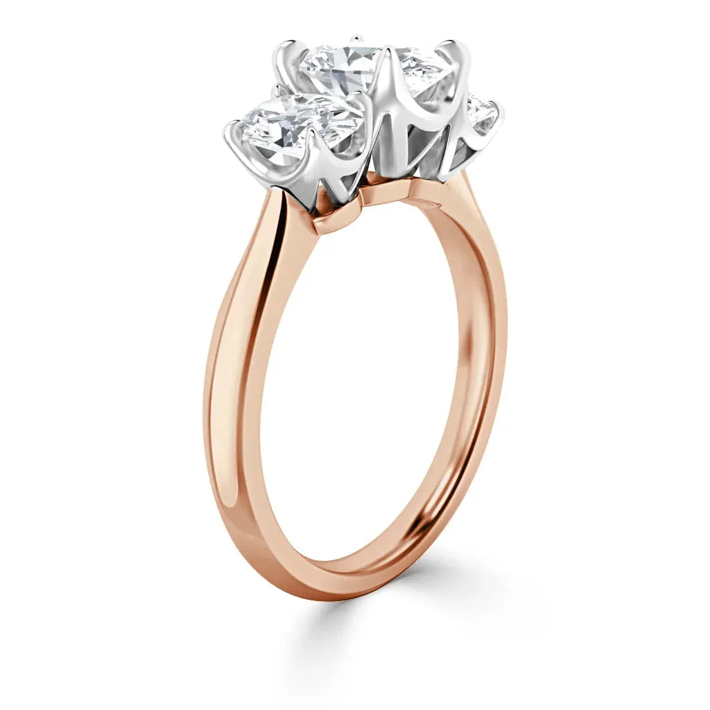 Emily - 18ct Rose Gold - Oval