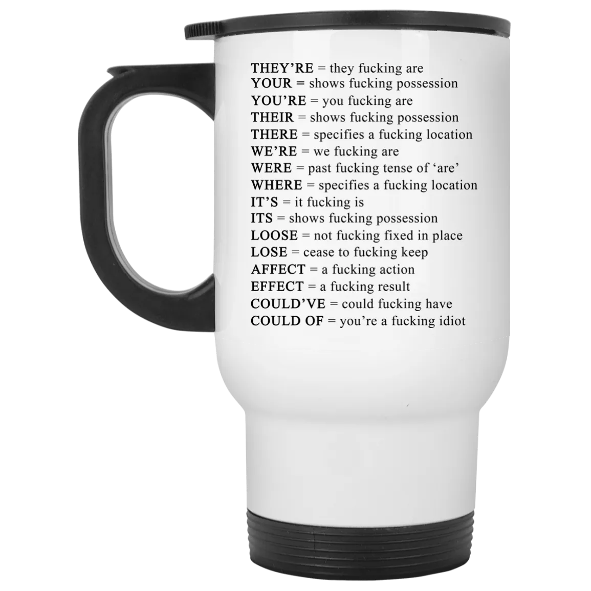 Fucking Grammaer Rules Mugs