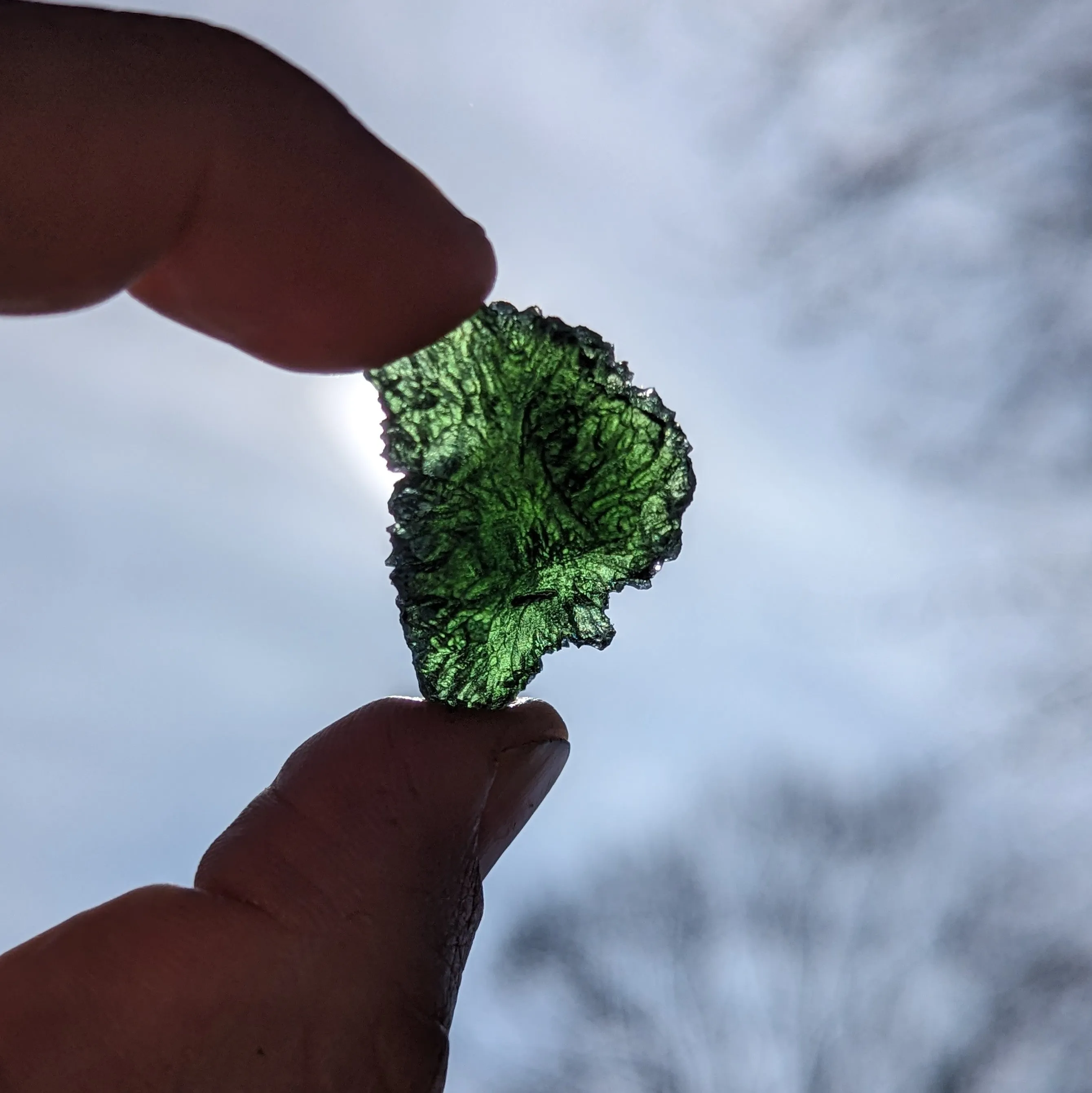 Genuine AAA Grade Moldavite Tektite Crystal~ Cosmic Energies~ Natural Moldavite