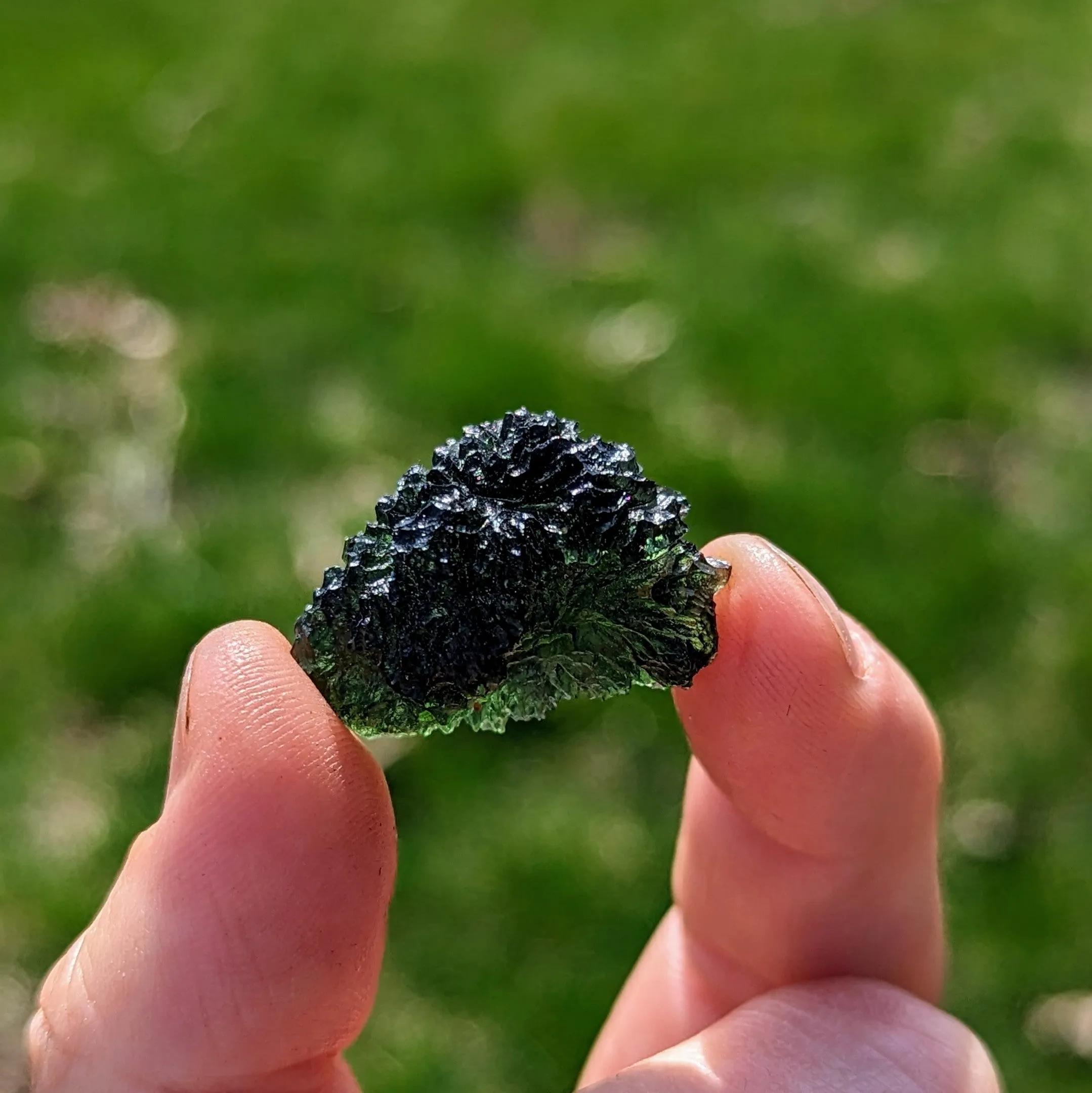 Genuine AAA Grade Moldavite Tektite Crystal~ Cosmic Energies~ Natural Moldavite