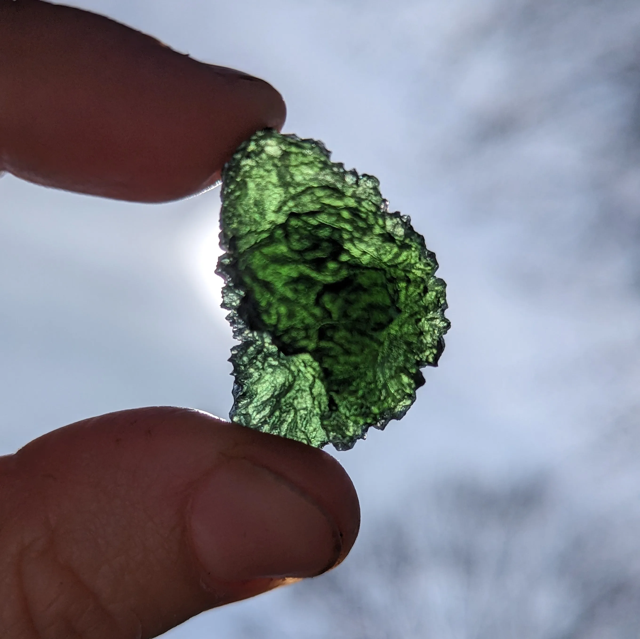 Genuine AAA Grade Moldavite Tektite Crystal~ Cosmic Energies~ Natural Moldavite