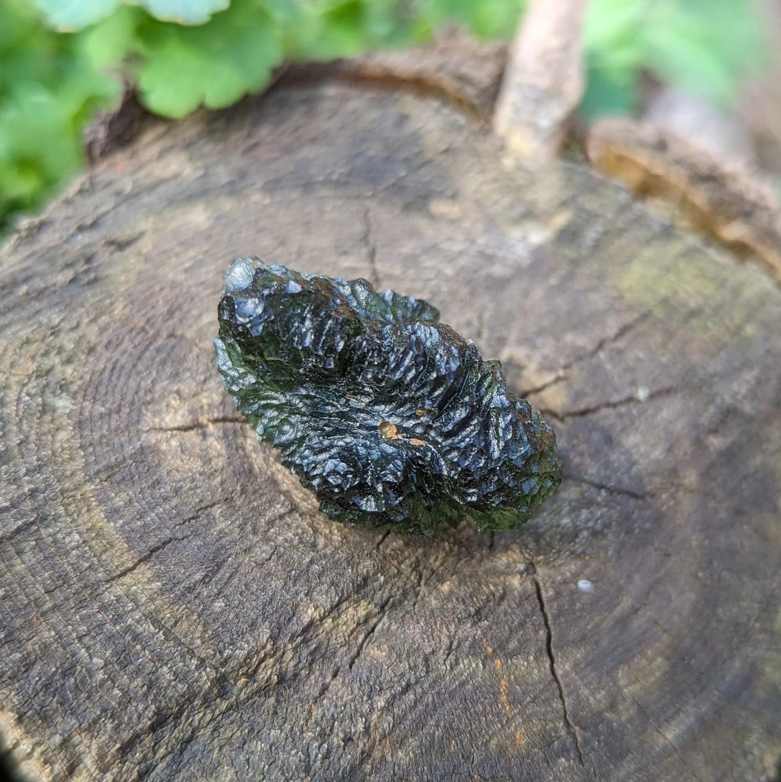 Genuine AAA Grade Moldavite Tektite Crystal~ Cosmic Energies~ Natural Moldavite