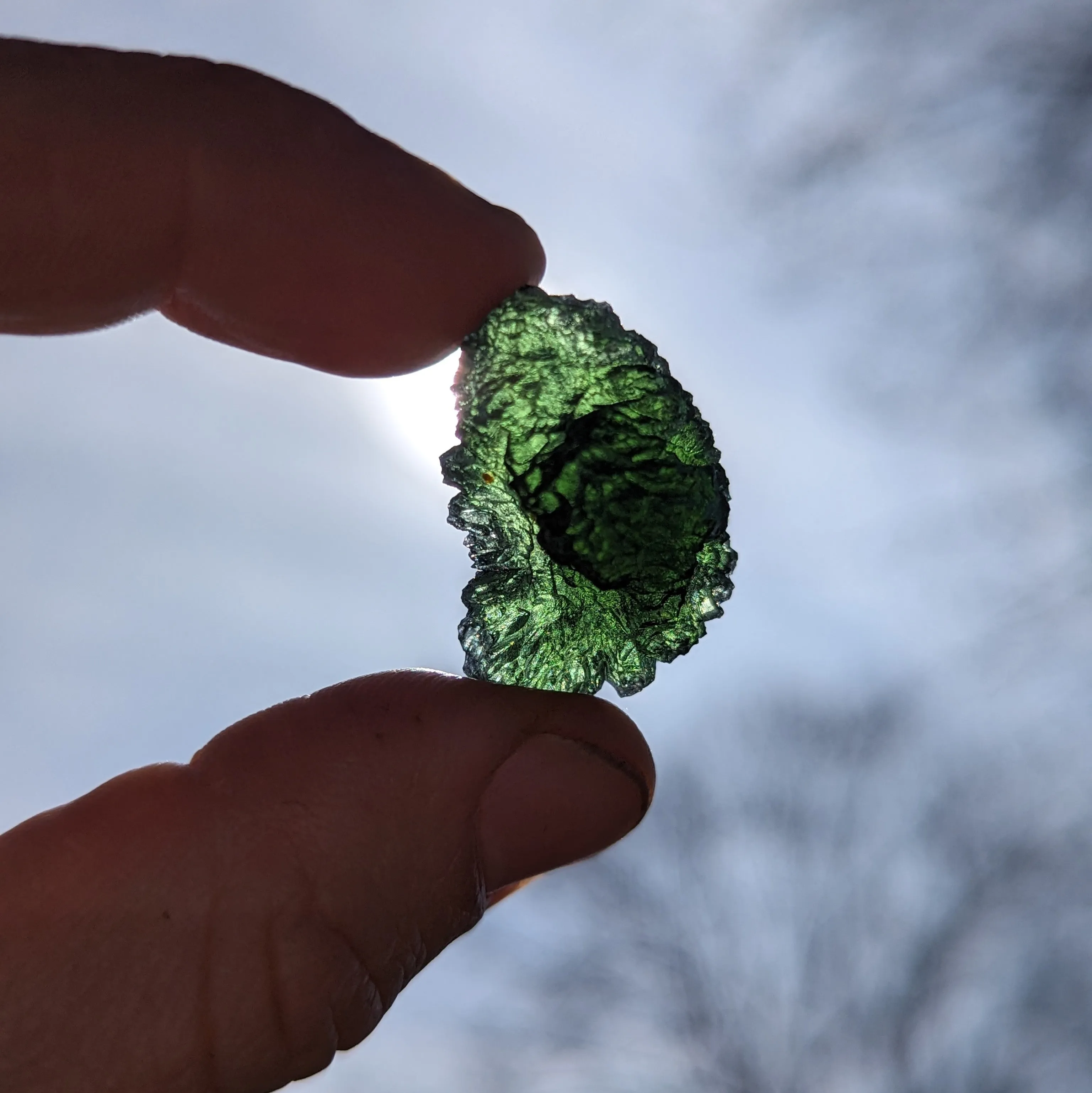 Genuine AAA Grade Moldavite Tektite Crystal~ Cosmic Energies~ Natural Moldavite