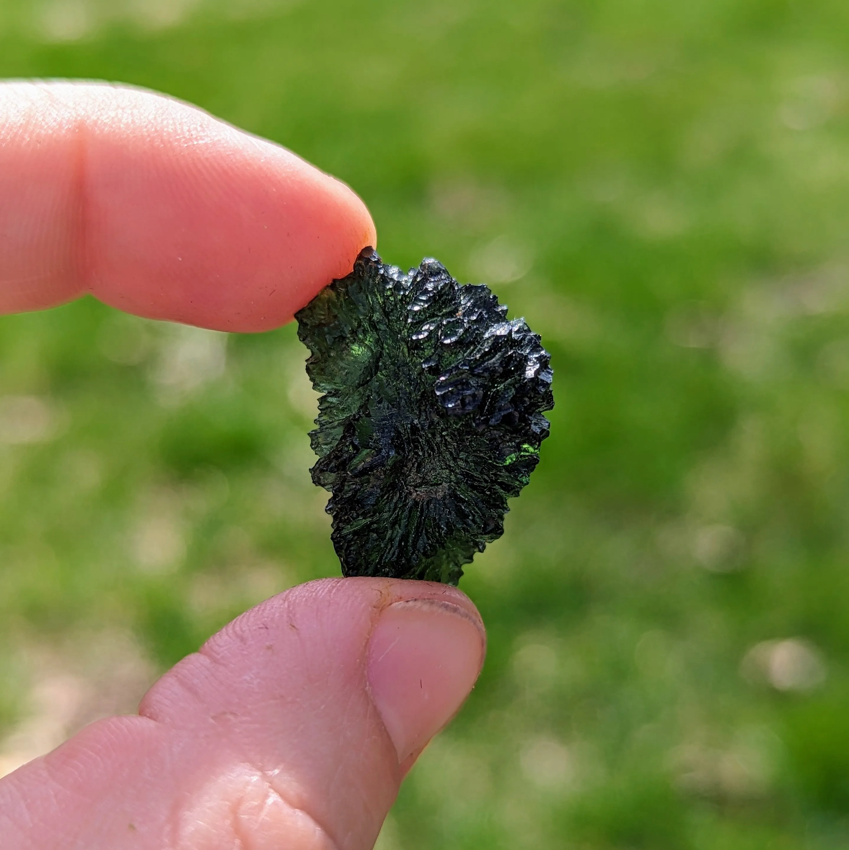 Genuine AAA Grade Moldavite Tektite Crystal~ Cosmic Energies~ Natural Moldavite