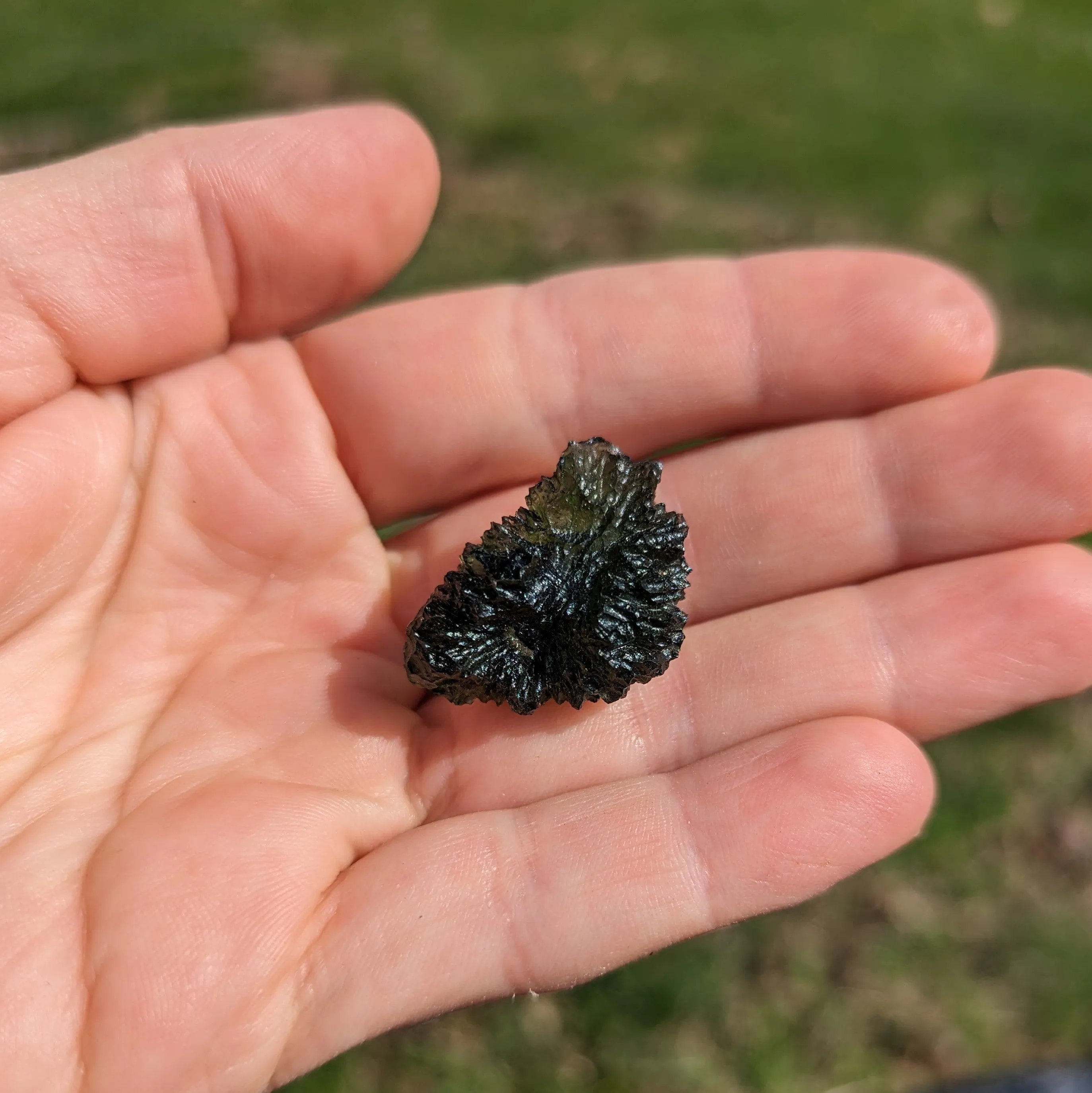 Genuine AAA Grade Moldavite Tektite Crystal~ Cosmic Energies~ Natural Moldavite