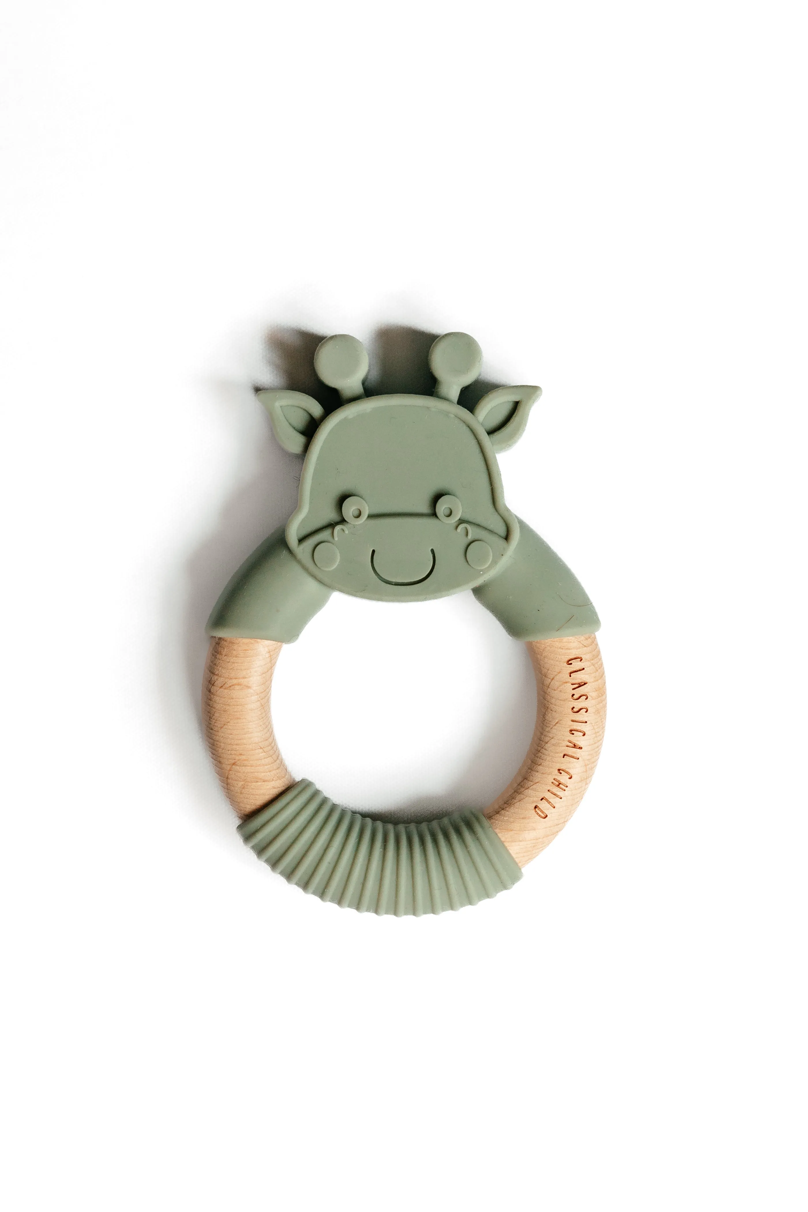 Giraffe Teether Sage