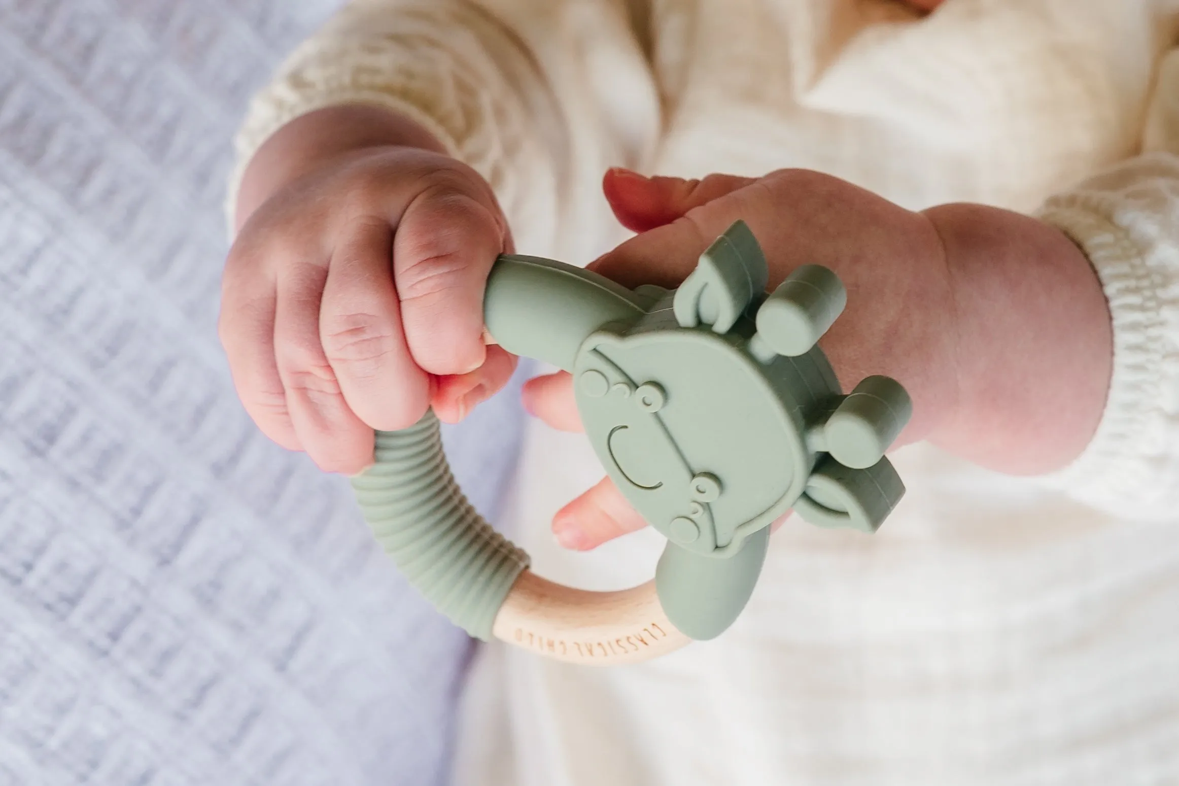 Giraffe Teether Sage