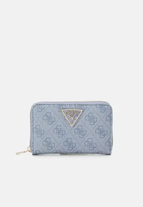 GUESS LAUREL LOGO ZIP AROUND WALLET