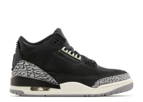 Jordan Retro 3’s Off Noir (WMNS)