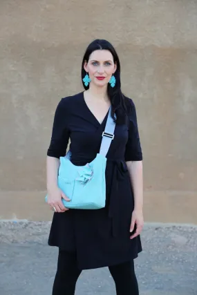 Josephene Signature Handbags in Aqua