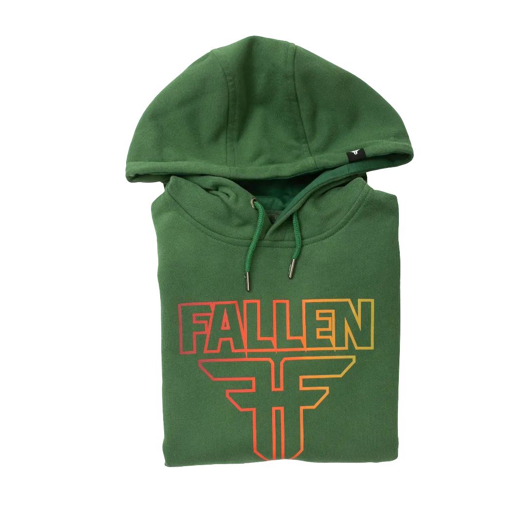 KIDS / INSIGNIA HOODIE - FOREST GREEN / GRADIENT