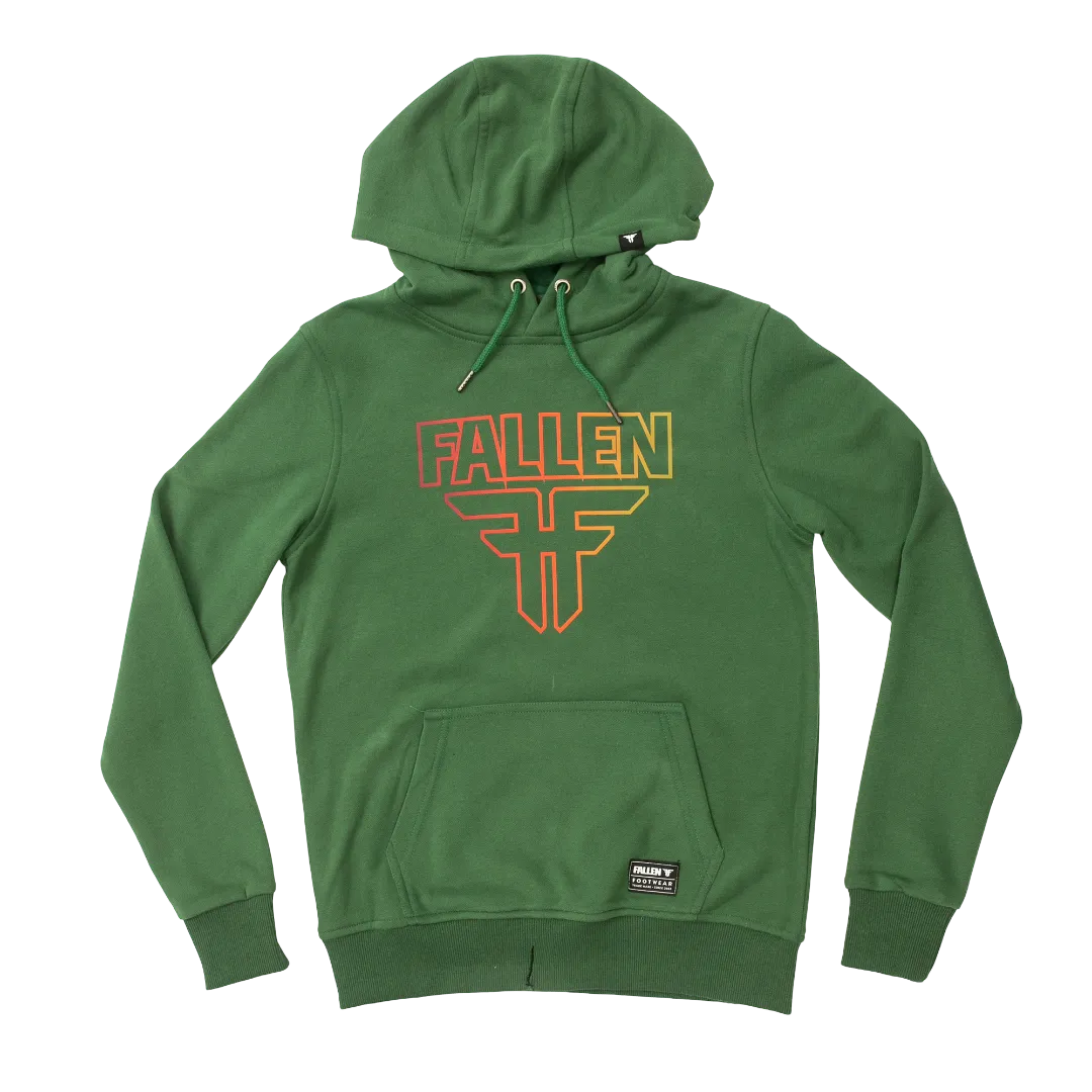 KIDS / INSIGNIA HOODIE - FOREST GREEN / GRADIENT