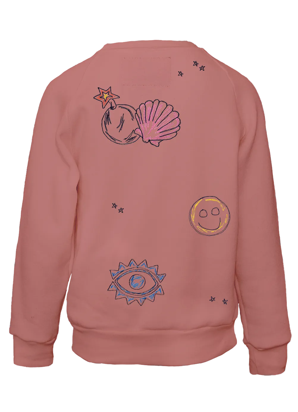 Kid's Scribble Sprinkle Classic Cut Pullover