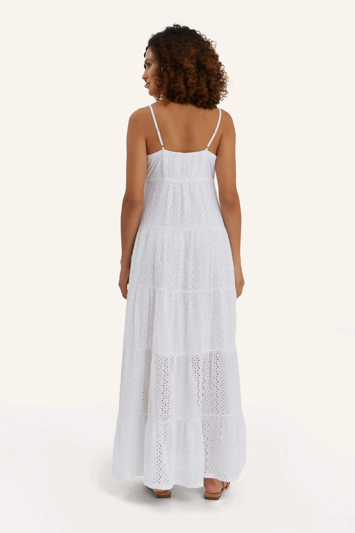 Lisboa Cotton Eyelet Dress