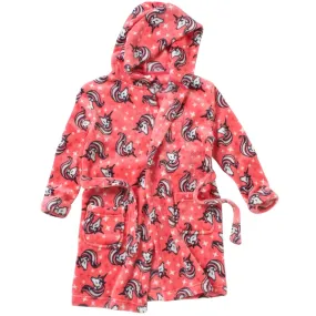 Magenta Pink Unicorn Dressing Gown