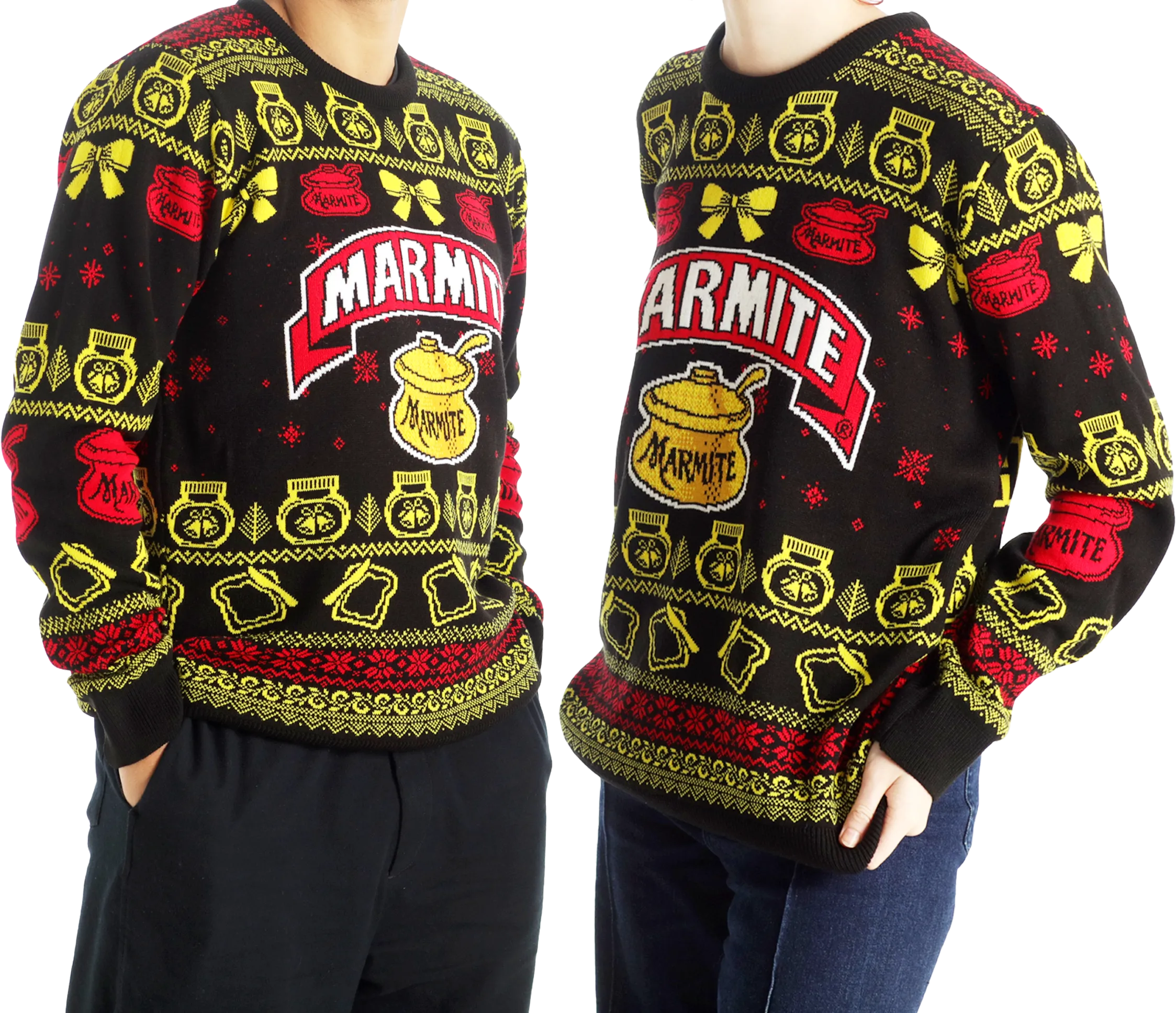 Marmite® Official Knitted Christmas Jumper