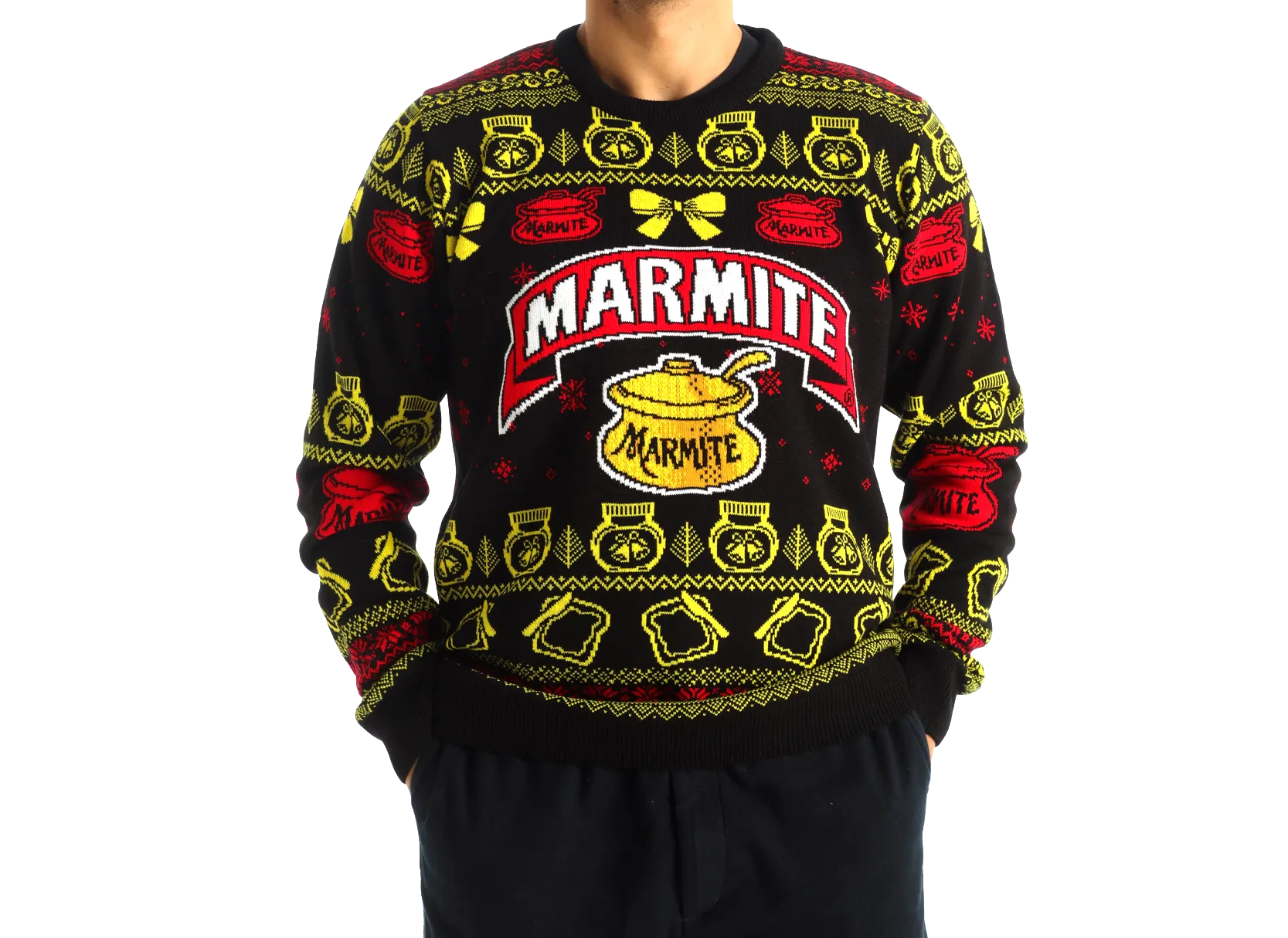 Marmite® Official Knitted Christmas Jumper