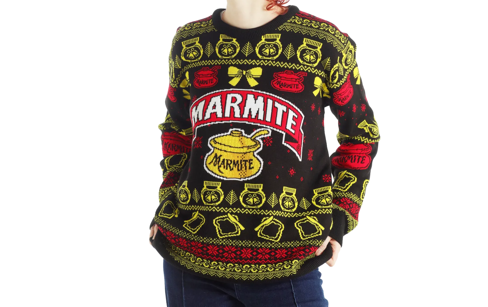 Marmite® Official Knitted Christmas Jumper